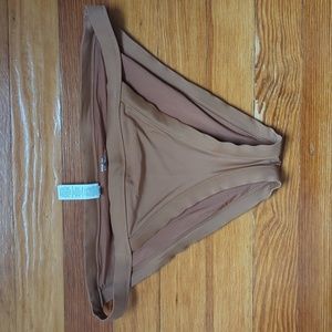 aerie brown bikini bottom